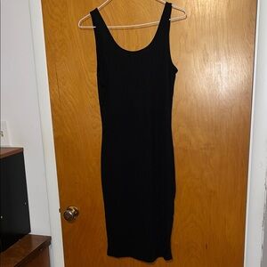 Elegant Black Sleeveless Dress